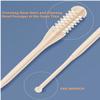 2-in-1 Nasal Hair Cutter,360 Rotating Nose Hair Trimmer, Nose Hair Trimmer Manual with Ear Picker, Double Sided Nose Hair Knife, Nostril Hair Remover Tool for Women Men, Safe Portable Manual view 4