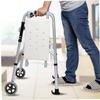 Beaupretty 18pcs Walker Ski Glides Nylon Feet Pads Slip Pads for Elderly Small Walker Sliders for Indoor Outdoor Use Replacement Glides for Rollators view 3