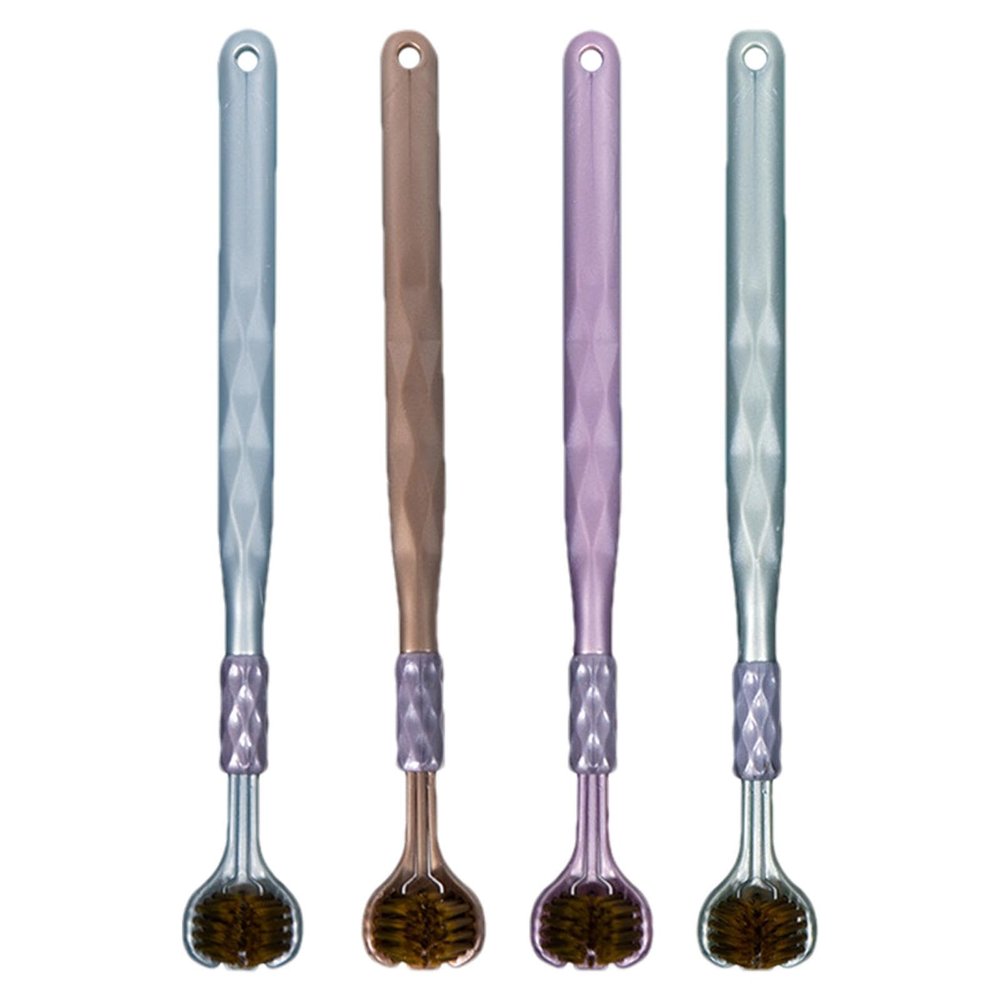 3 Sided Toothbrush, 3 Head Toothbrush, Travel Toothbrush - Multi-sided Toothbrush, Anti-Slip Sensory Triple Action Toothbrush, for Adults and Kids