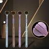 3 Sided Toothbrush, 3 Head Toothbrush, Travel Toothbrush - Multi-sided Toothbrush, Anti-Slip Sensory Triple Action Toothbrush, for Adults and Kids view 2