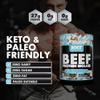 NXT Beef Protein Isolate 540g - High Protein Powder in Natural Amino Acids - Paleo, Keto Friendly - Dairy and Gluten Free - 540g | Blue Coconut view 3