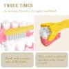 4 Pcs 3 Sided Kids Autism Toothbrush, Deep Clean with Soft Bristles, Ergonomic Handle for Adults and Kids view 4