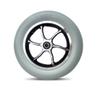 10x2 Wheelchair Replacement Front Wheels, 10 Inch Non-Inflatable Solid Caster Wheel, Electric Wheelchairs Replacement Assembly, Bearings 12 mm(1/2 inch)(Grey) view 2