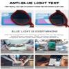 ABETOS Reading Sunglasses Women Men UV400 Protection Blue Light Blocking Classic Trendy Outdoor Sun Readers Tinted Reading Eyeglasses, Beige Frame Grey Lens+3.0 view 4