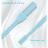 2-in-1 Nose Hair Trimmer, Manual 360 Rotating Nostril Hair Removal Tool Double Sided Nose Hair Blade,Nose Hair Trimmer for Men Women view 4
