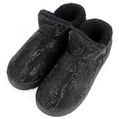 XZLZMYP D,40/42, Electric Foot Warmer Non-Slip Electric Heated Slippers Winter Soft Plush Heating Soft Heated Slippers Men Women Relieve Discomfort Heated Slippers for Keeping Warm in Winter