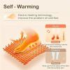 XZLZMYP D,40/42, Electric Foot Warmer Non-Slip Electric Heated Slippers Winter Soft Plush Heating Soft Heated Slippers Men Women Relieve Discomfort Heated Slippers for Keeping Warm in Winter view 4