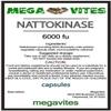NATTOKINASE Capsules 6000fu x 90 - MEGAVITES view 3