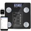 ATEK Smart Body Weight Scales, Digital Bluetooth Bathroom Scales for High Accuracy Body Composition Analyzer with Fitbit Mobile App, Step-on Technology, LCD Display Track (Weight/Body Fat/BMI) view 1