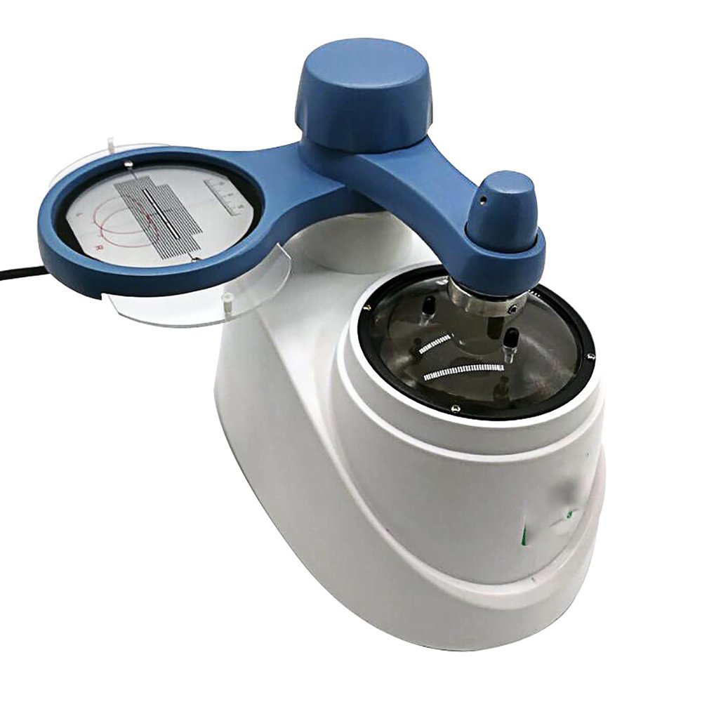 LHQYA Lens Center Locator, Glasses Center Locator, Adjustable Baffle/flexible Pressing/clear Scale/suction Cup Chuck Size: 32mm, Used In Optical Shops