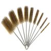 GEDRACKPMYN Tracheostomy Brushes, 9 Pcs Extra Long Straw Cleaners, Pipe Cleaning Brush Set with Brass Bristles for Auto Parts, Bottles, Tubes, Etc view 1