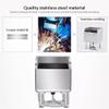 Commercial Floor Mop Sink Stainless Steel - Indoor Outdoor Utility Service Basin, for Kitchen Business Garages, Laundry Room Slope Sink, with Drainage view 3