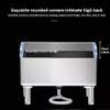 Commercial Floor Mop Sink Stainless Steel - Indoor Outdoor Utility Service Basin, for Kitchen Business Garages, Laundry Room Slope Sink, with Drainage view 4
