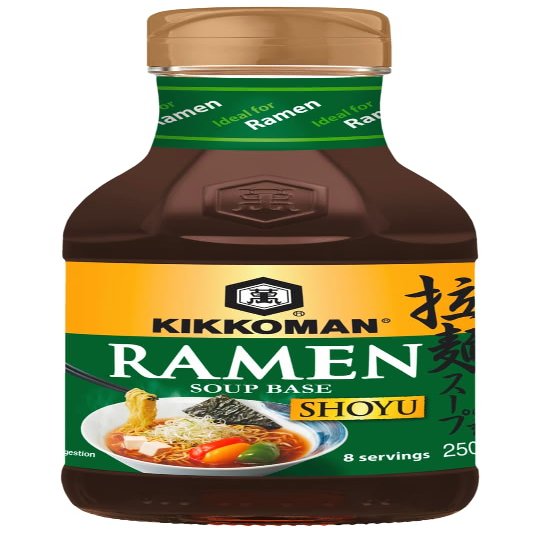 Kikkoman Ramen Soup Base Shoyu (Soy Flavour), 250ml