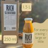 PRESSUICE - Fresh Rich Sea Buckthorn Juice not from concentrate - 1 carton 1.5 liters Vege Juices NFC - Pressed Semi Sweet Drink - No added Sugar - Fruit Shoots Drinks - Natural Press view 3