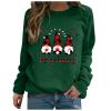 WILLBEST christmas shirt womens christmas jumpers men's pajamas graphic vintage tuxedo for women tops black denim jacket tree graphic onesie rib knit women pjs punk clothing view 1