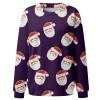 WILLBEST ugly christmas sweater for women christmas printing pocket snowflake print mens xmas shirt tops for women plus size sequin jumpsuit uk tight tops pjs view 3