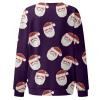 WILLBEST ugly christmas sweater for women christmas printing pocket snowflake print mens xmas shirt tops for women plus size sequin jumpsuit uk tight tops pjs view 4