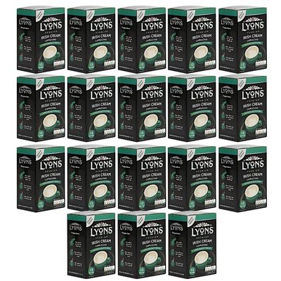 Premium Instant Coffee Sachets Individually Wrapped Gluten-Free Vegetarian Coffee Bag with Mug (18X 12Sachets, Irish Cream)