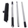 Broom, Pet Hair Removal Tool Carpet Rake Pet Hair Removal Broom Cleaner Brush with Long Handle Pet Hair Removal Rubber Broom (Black) view 1