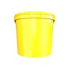 10 Buckets with Lid, 10 L, Yellow, Round, Plastic Bucket, Food-Safe, Airtight and Stable, Empty Bucket with Handle and Lid Suitable for Food, Chemistry, Washing Powder, Adhesives view 3
