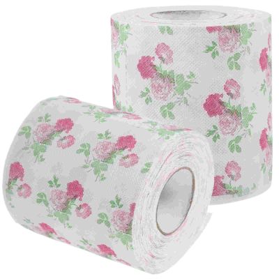 2 Colored Toilet Paper Tissue Towels Bulk Dinner Bathroom Supplies Accessory Soft Grace Kitchen