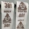 1 Roll New Funny Toilet Paper Roll Printed Toilet Paper Funny Paper Towel Birthday Party Decoration(30) view 4