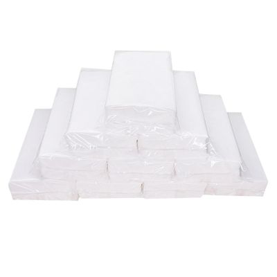 10 Packs Rectangular Tissue Disposable Paper Handkerchiefs Towel Toilet Bulk Extraction Dining Table Towels
