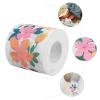 1 Roll Colorful Printed Roll Paper Toilet Paper Exquisite Handkerchief Paper Disposable Napkin Paper Napkins view 3