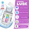 80 Smooth Organic Mix TAMPONS, and a Specially Formulated Tampon LUBE, Bulk Buy ~3 Months Supply, Free Trendy Blue Mini Bag. (LUBPON Tampon Kit, Mix: 35 Regular 25 Super 20 Super Plus, Mix, Blue) view 2