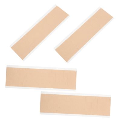 FRCOLOR 4pcs Silicone Scar Tape Scar Cover Patch Adhesive Wound Dressing Patch Supplies Skin Sticker