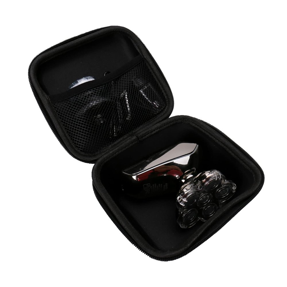 AxiomWarrior Leather Case for AW Head Shaver, Black Case