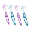 Beaupretty 16pcs Denture Brush Double Sided Toothbrush Multi-Layered Bristles Hard Denture Toothbrushes view 3