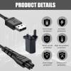 Shaver Charger for Remington Beard Trimmer, Electric Razor Charger Compatible with Remington Beard Trimmer HC4250MB4200MB6850MB4130XR1330XR1350XR1450XR1400XR1470XR1430F3PF7500 view 3
