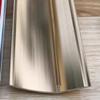 ZIUSFAC Floor Transition Strip Aluminum Cuttable Threshold Ramp Long 20in 60in Threshold Edge Trim Drop High 1/2-4/5", Carpet/Wood/Tile Threshold Reducer For Wheelchair(Brass,150cm/60in) view 2