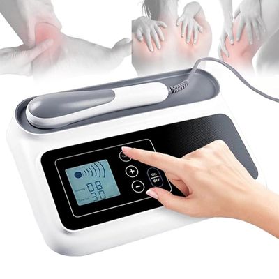 1.05 Mhz Ultrasound Machine Physiotherapy, Hand-Held Ultrasound Therapy Machine, Body Pain Relief Deep Muscle Massager for Knees Shoulders Lumbar Arms Neck, Adjustable Intensity, Timer