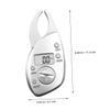 Beaupretty Digital Fat Caliper Body Fat Measure Tool Portable Electronic Skinfold Measurement for Fitness Tracking at Home Gym view 2