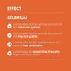 WFN Approved Selenium Complex - 200mcg - 365 Tablets (1-Year Supply) - with Sodium Selenite, Selenomethionine & Selenium Yeast - Vegan Supplement - Produced & Tested in Germany view 4