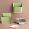 Glixoft Small Dustpan and Brush Set, Mini Dust Pan with Broom Set Brush Table Crumb Sweeper Mini Trash Can Keyboard Cleaning Brush view 4