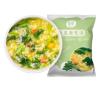 Instant freeze dried vegetable soup, fresh vegetable soup 8g/pack, Seaweed soup, nutritious tomato soup, healthy spinach soup, brewed vegetable soup, substitute breakfast (Spinach soup,4 packs)