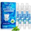 Teeth Whitening Pen - Teeth Whitening Gel Essence, 6 PCS Deluxe Kit, 5 Minute Effective Whitener Bleach Pen for Adults, No Sensitivity, Mint view 1