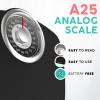 Adamson A25 Bathroom Scales - Up to 180kg, Anti-skid Rubber Surface, Extra Large Numbers - High Precision Weighing Scales for Body Weight - Durable with 20-year Assurance - New Version view 2