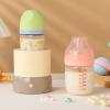 Pssopp Portable Electric Milk Mixer Baby Milk Bottle Shaker Lightweight Portable Bidirectional Rotation Smart Electric Baby Bottle Shaker,Baby Bottle Shaker Low Noise for Baby (Khaki) view 3
