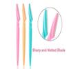 12 pieces Face Razor Dermaplaning facial Blades for Face Eyebrow Razor Facial Hair Remover Face Razors, Exfoliating Dermaplaning Tool Blades Shaver Trimmer Shaper for Women view 2