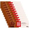 Biscuit Bundle with LU Le Petit Chocolat Buttery Topped with Milk Chocolate Biscuits 100g - 10 Pack | Crunchy Biscuits Topped with Milk Chocolate, Sustainable Wheat. view 3