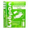 40 Smooth Organic Super Plus TAMPONS, and a Specially Formulated Tampon LUBE, Bulk Buy ~5 Months Supply (LUBPON Tampon Kit 40 Super Plus) view 1