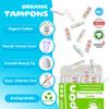 40 Smooth Organic Super Plus TAMPONS, and a Specially Formulated Tampon LUBE, Bulk Buy ~5 Months Supply (LUBPON Tampon Kit 40 Super Plus) view 4