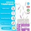 60 Smooth Organic Regular TAMPONS, and a Specially Formulated Tampon LUBE, Bulk Buy ~5 Months Supply (LUBPON Tampon Kit, 60 Regular) view 4