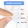 24 PCS Glasses Rubber Nose Pads, Anti Slip Silicone Adhesive Glasses Nose Grips, 2.5 mm Soft Foam Nose Bridge Pads Cushions, Plastic Nose Pad Covers, Eyewear Retainer for Eyeglasses and Sunglasses view 3