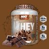 NXT Nutrition Pure Whey Deluxe 2.1kg | Whey Protein | Muscle Growth and Recovery | 70 Servings | 5g Glutamine | 5g BCAA | Chocolate Milkshake view 2